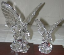 Crystal Eagle with Outstretched Wings