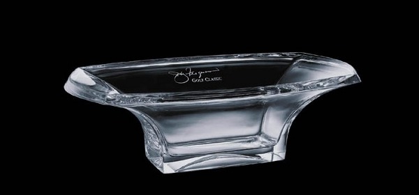 Graceful Crystal Bowl